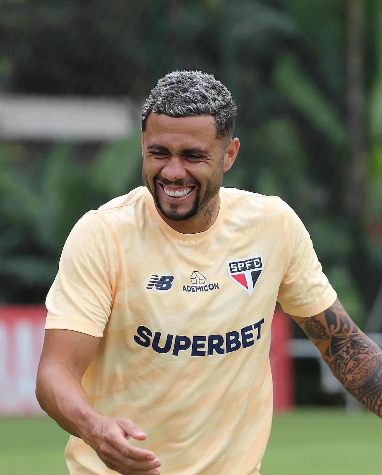Wellington Rato treina e  vira opção no São Paulo para jogo contra Guarani
