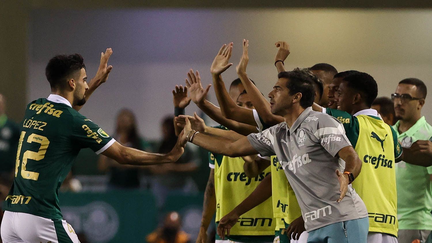 Abel enche a bola de reforço do Palmeiras e revela meta de ser melhor técnico do Paulistão