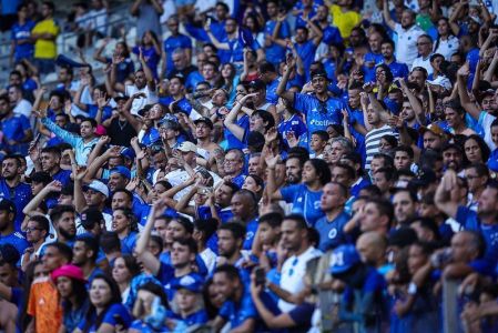 Torcida do Cruzeiro está liberada para os jogos do clube no Mineirão