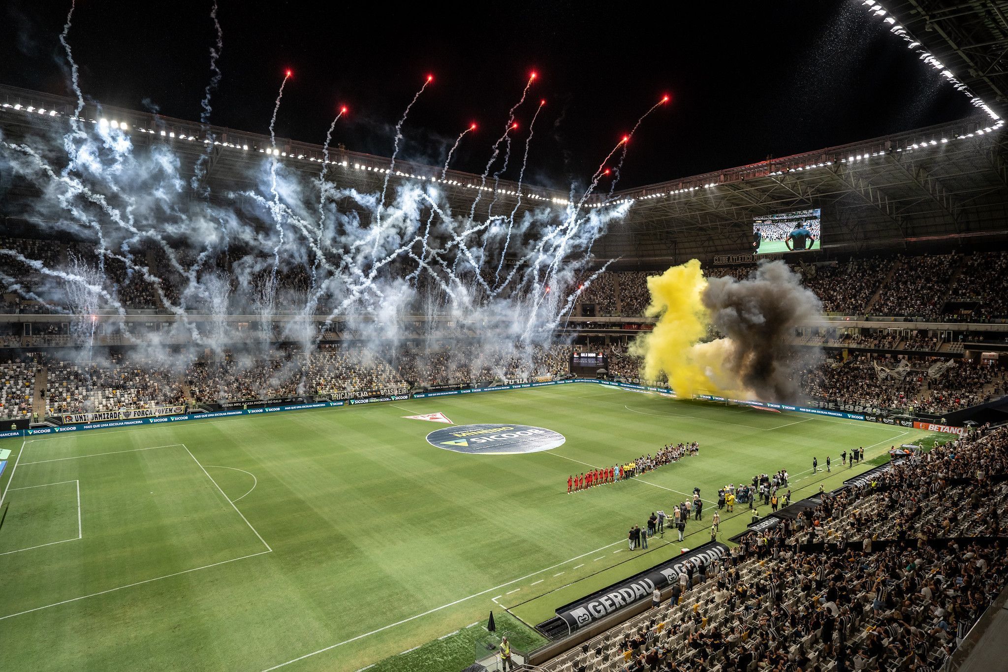 Atlético anuncia nova parcial de ingressos vendidos para clássico com o América