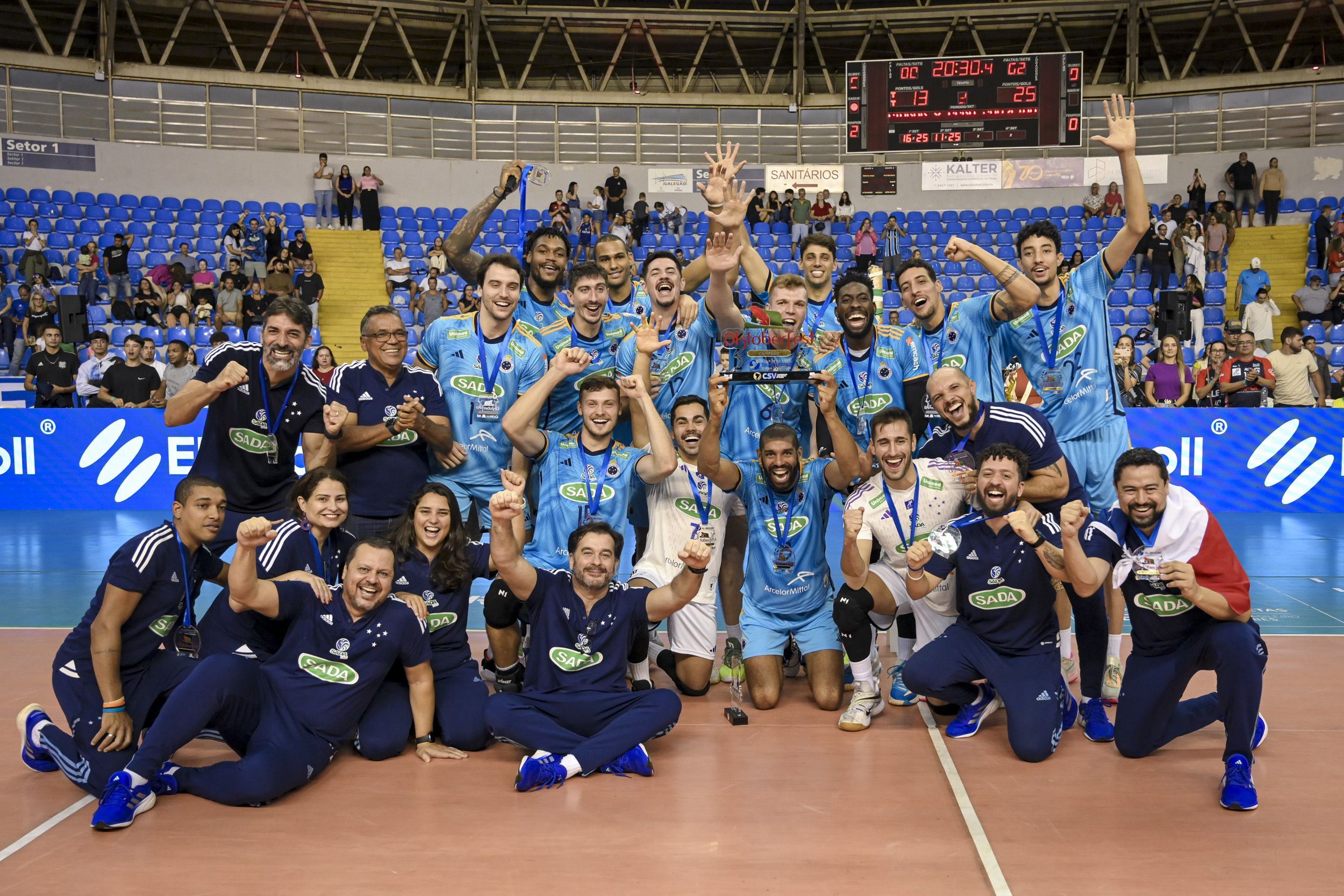 Com três brasileiros, Sul-Americano Masculino de Clubes começa nesta quarta (12)