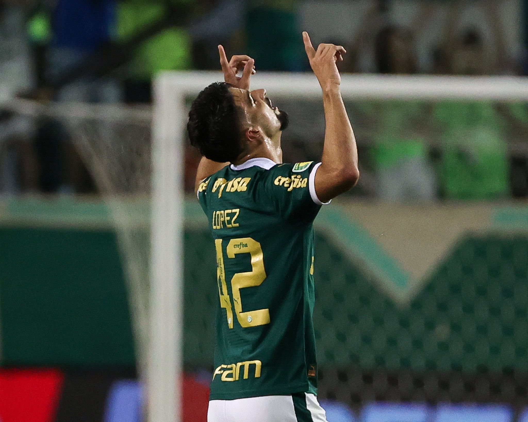 Após marcar pelo sexto jogo seguido no Paulista, López lidera ataque do Palmeiras