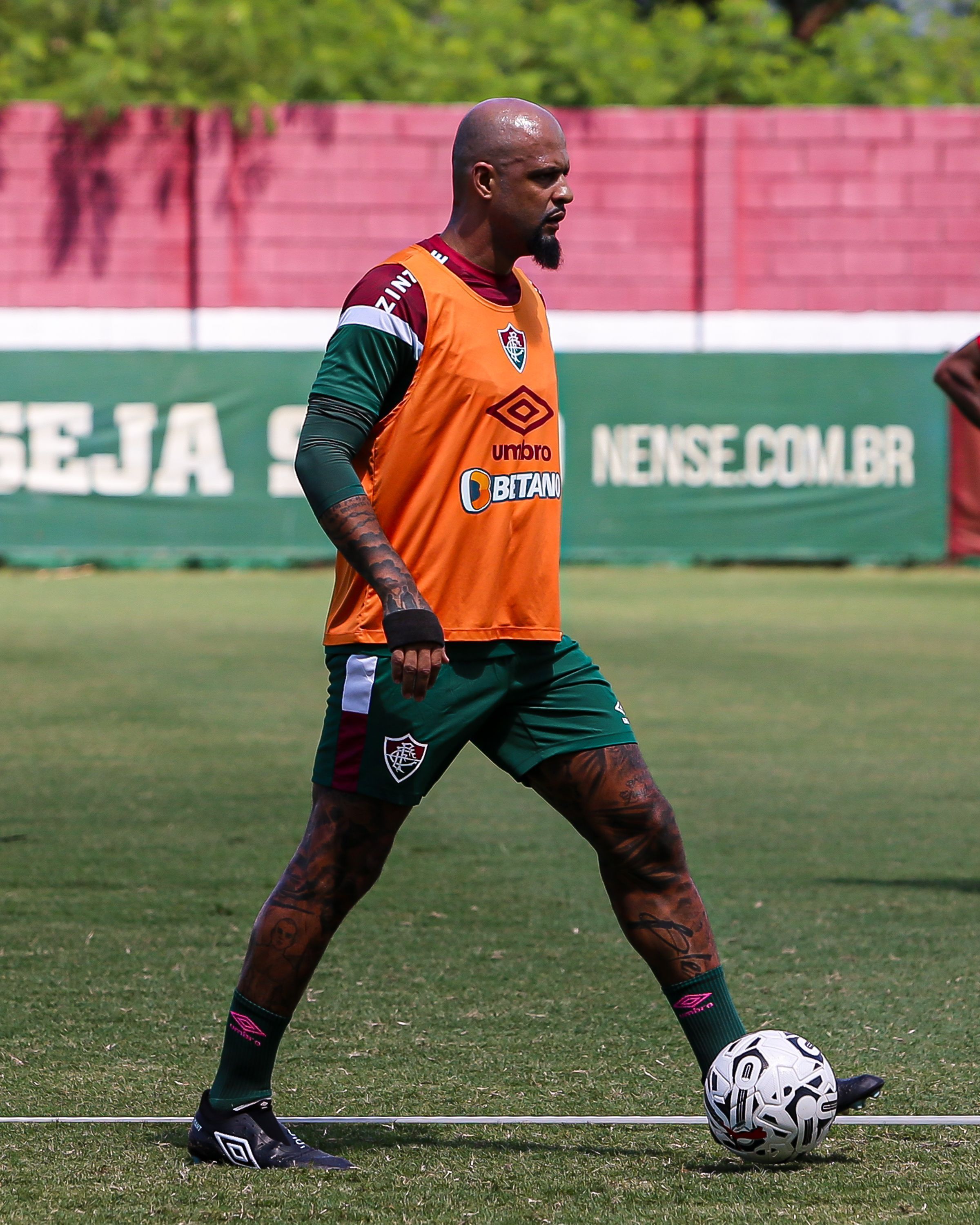Felipe Melo revela planos para aposentadoria e quer seguir no Fluminense por mais tempo