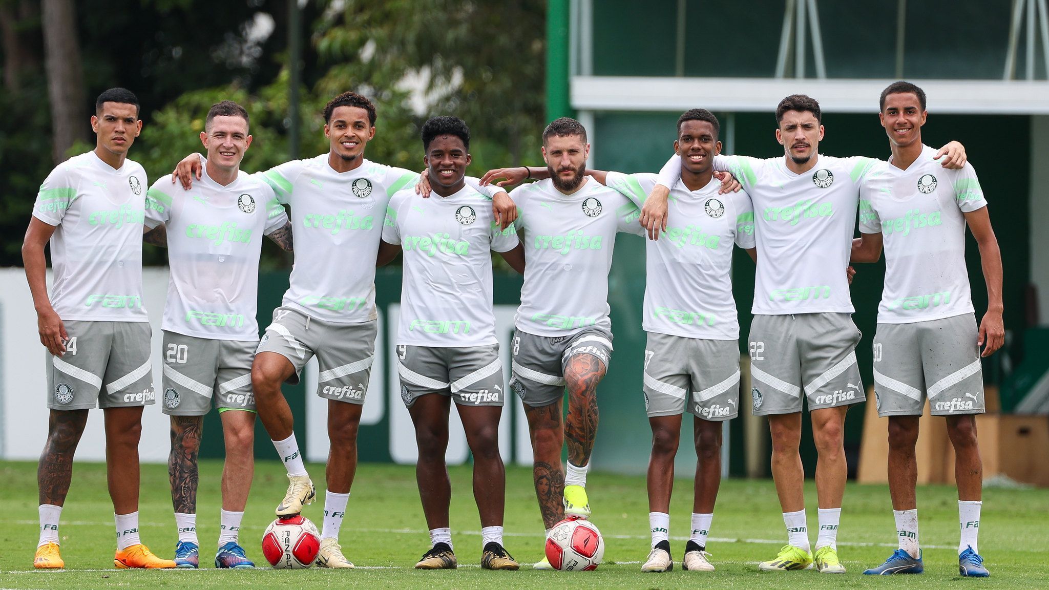 Palmeiras tem quase 40% do elenco formado por atletas da base; veja lista