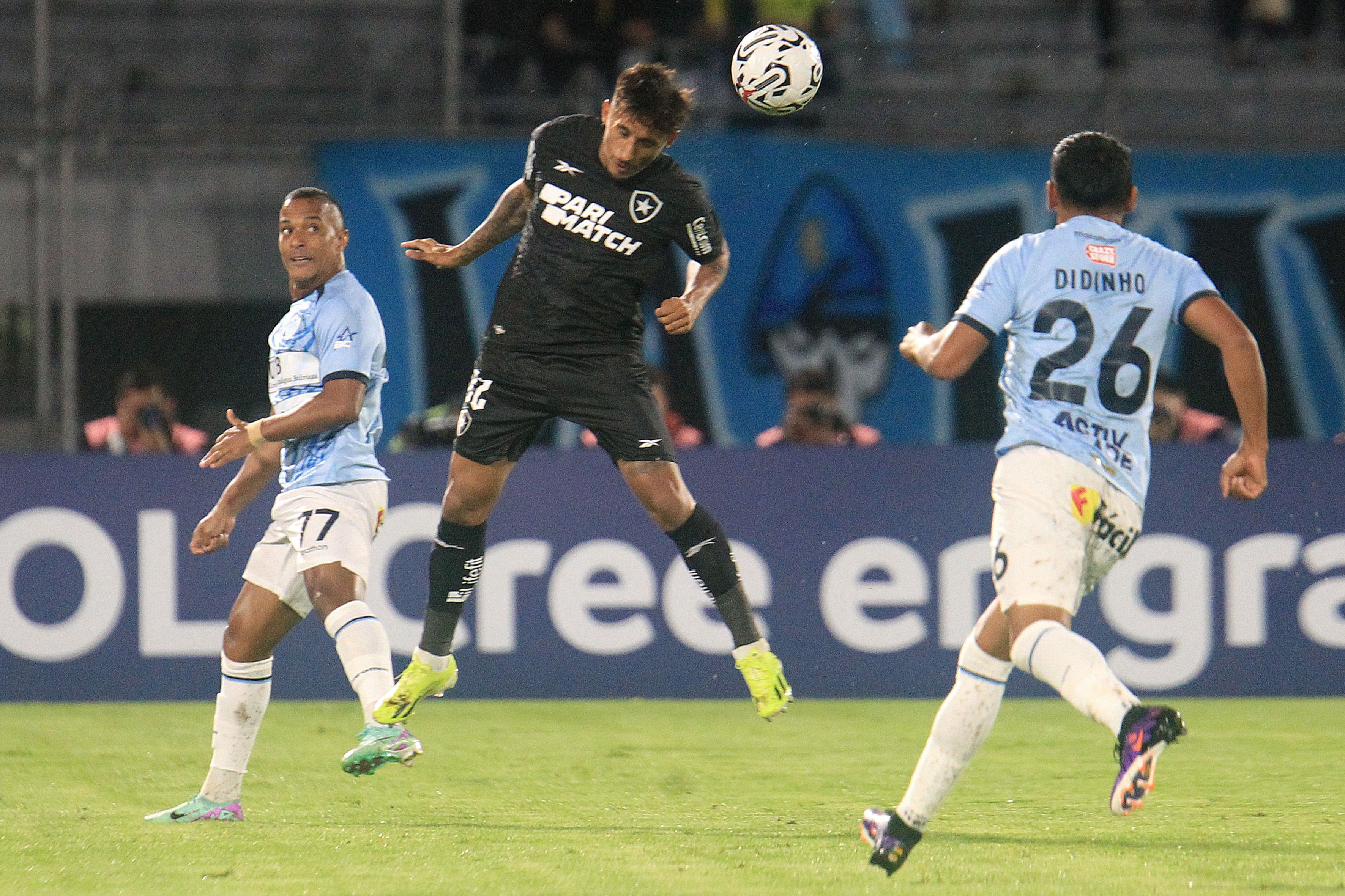 Botafogo sofre gol nos acréscimos e empata com o Aurora na Libertadores