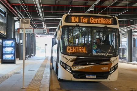 Linha 104 teve reforço devido à greve