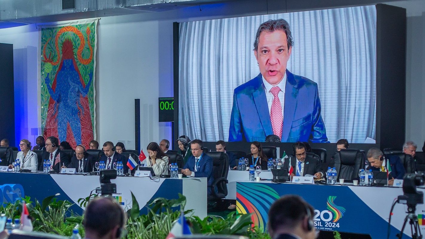 Ao G20, Haddad volta a defender a taxação de super-ricos