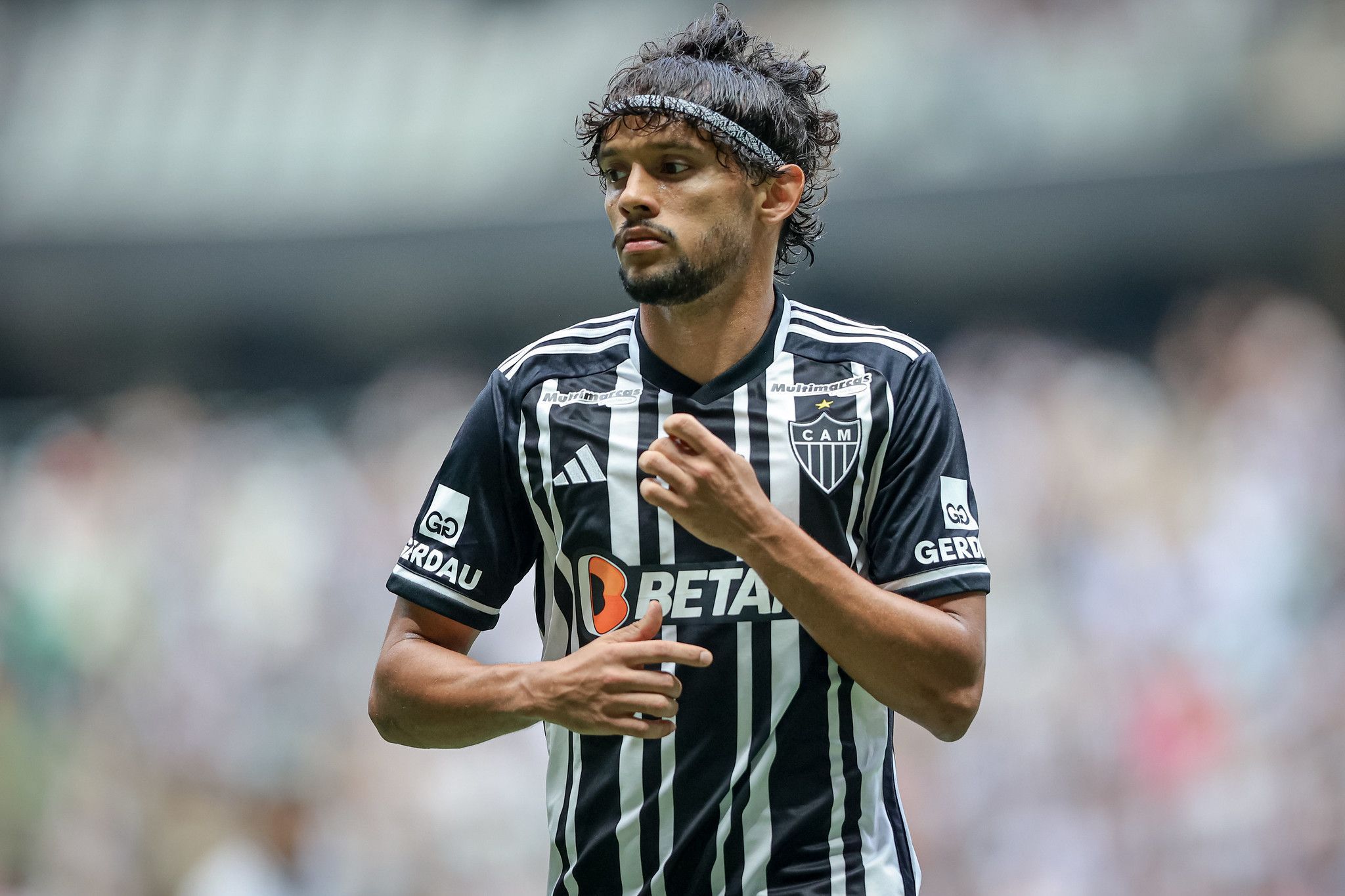 Hulk, do Atlético, explica bronca em Scarpa e brinca: 'Vou ser chato com ele'