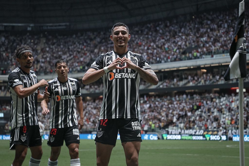 Atacante Cadu sobre renovação com o Atlético: 'Sonho de criança'