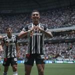 Cadu ganha primeira oportunidade no Atlético em 2024 e marca gol na Arena MRV