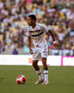 Jhon Arias na final da Recopa pelo Fluminense