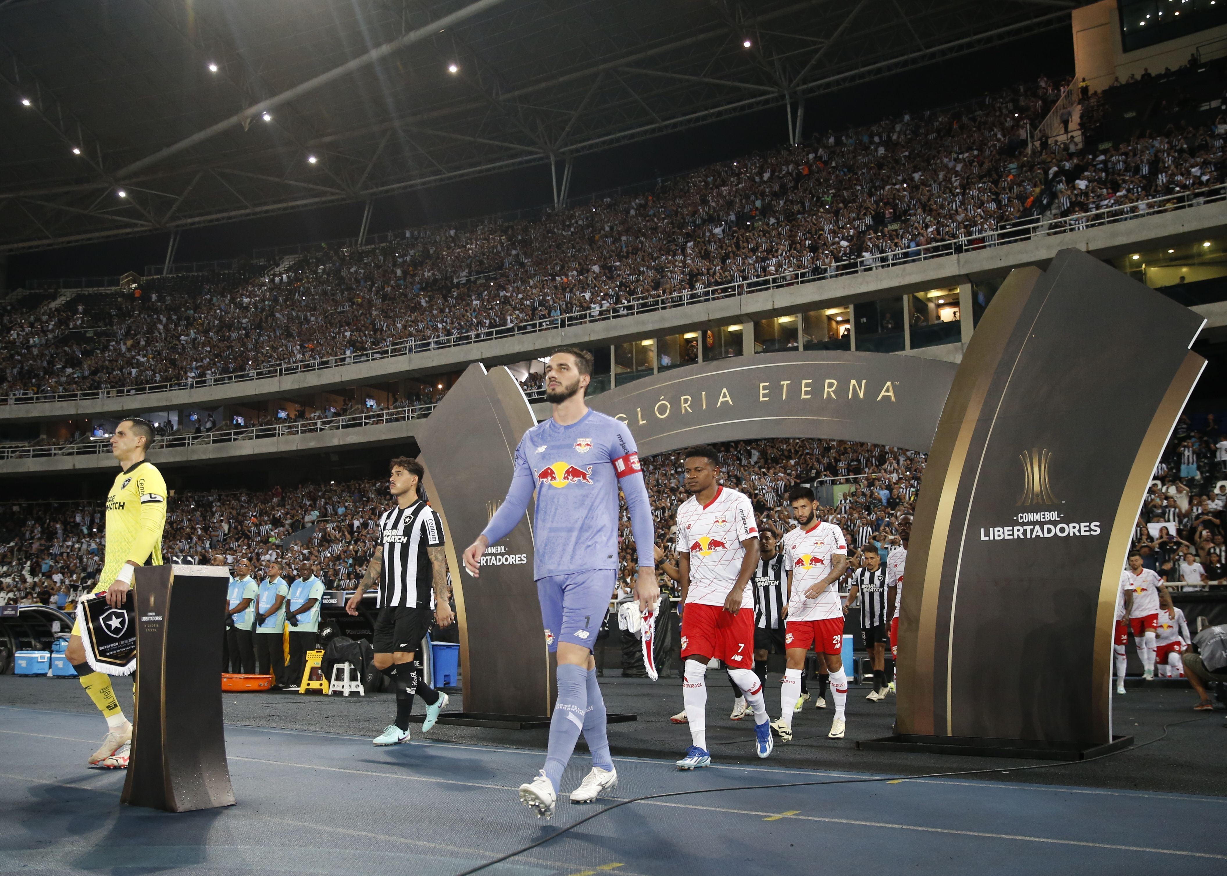 Bragantino e Botafogo decidem vaga na fase de grupos da Libertadores