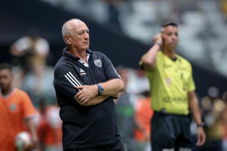 Luiz Felipe Scolari tem contrato com o Atlético até o fim de 2024