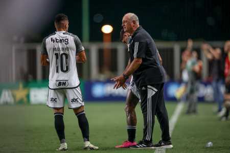 Luiz Felipe Scolari tem contrato com o Atlético até o fim de 2024
