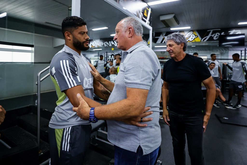 Hulk manda recado a Felipão após saída do treinador do Atlético