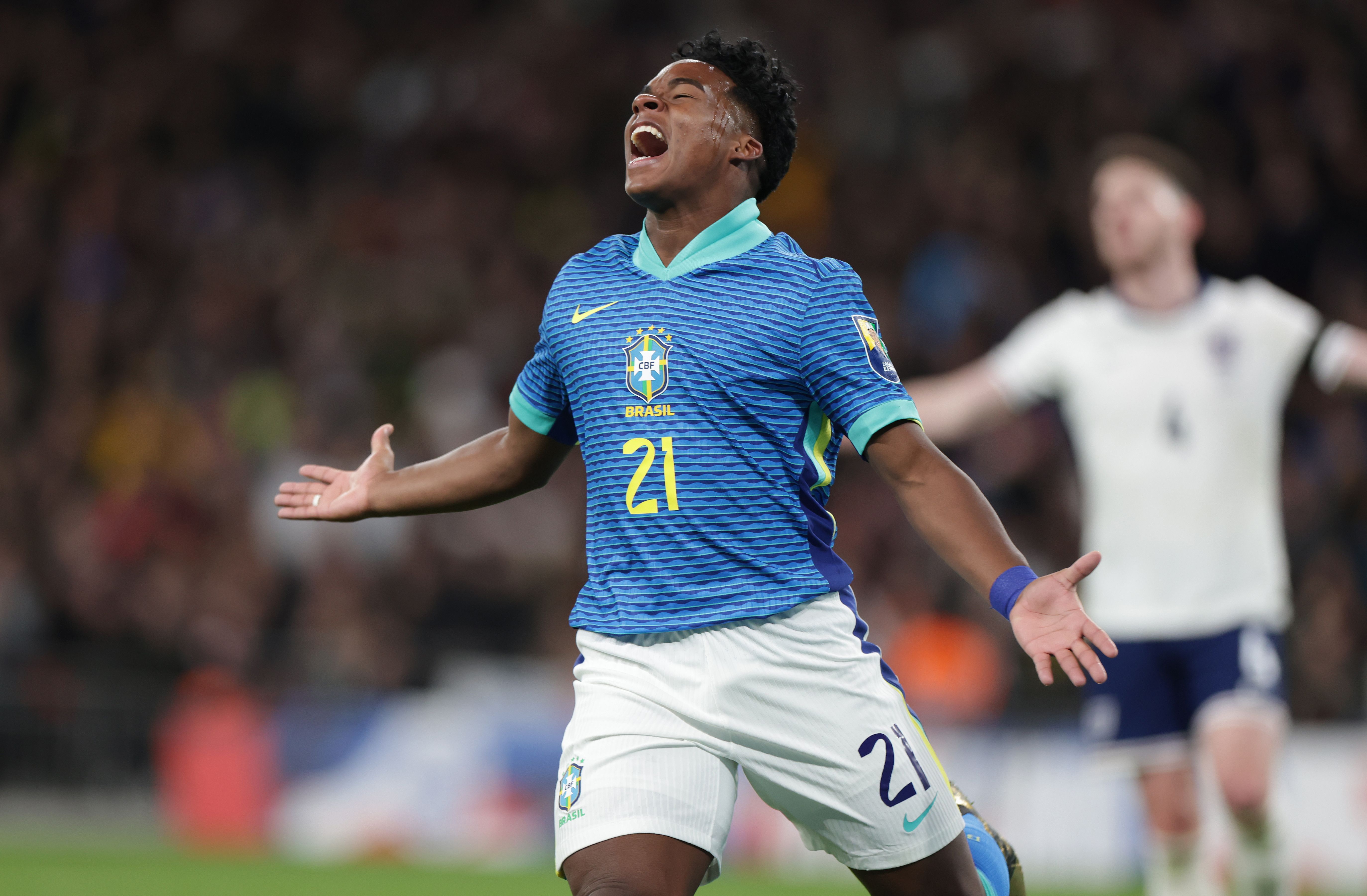 Na estreia de Dorival, Endrick decide e Brasil vence a Inglaterra em Londres
