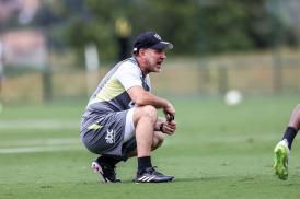 Milito comanda primeiro treino pelo Atlético