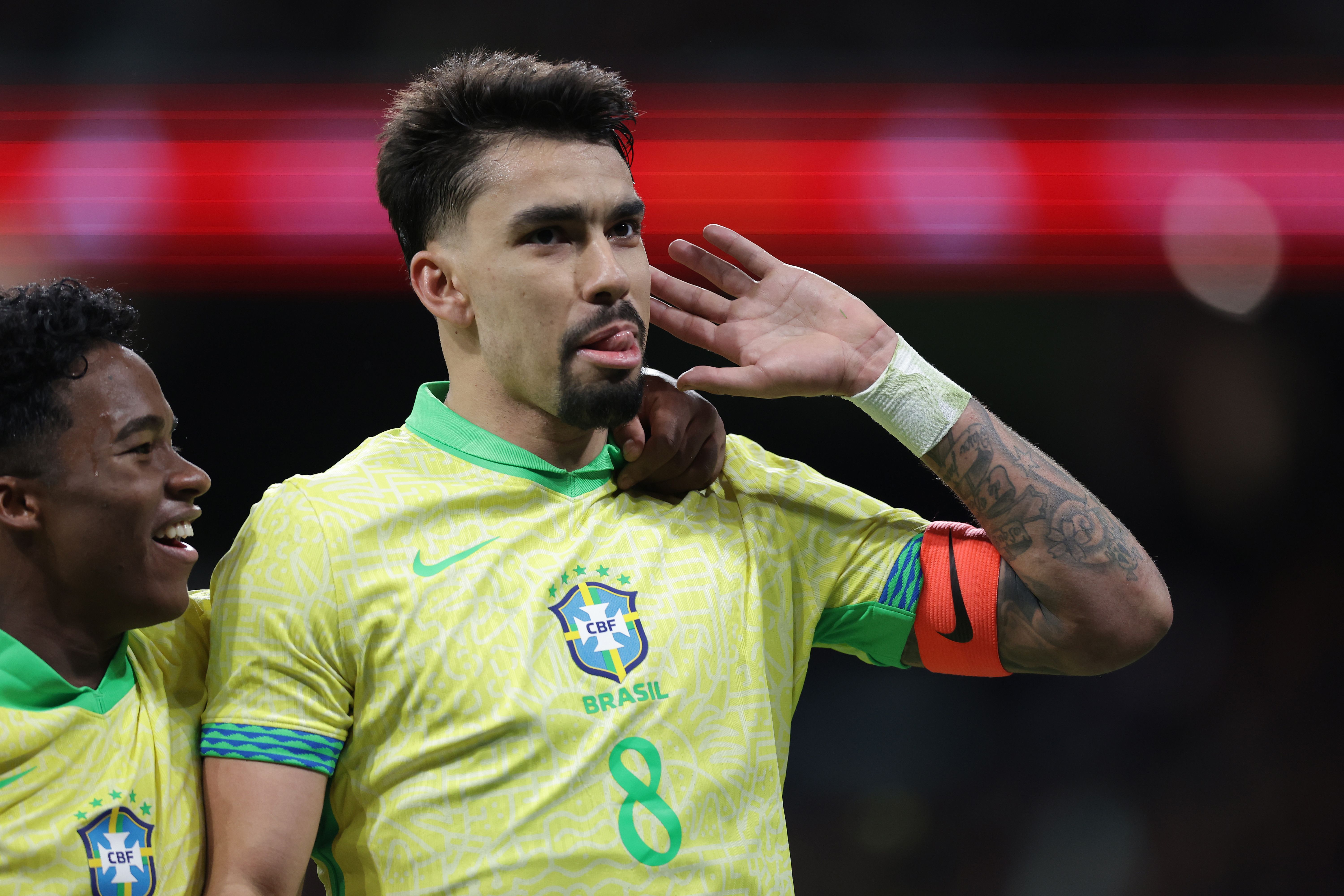 Presidente da CBF mantém Lucas Paquetá na Copa América: 'Está liberado'