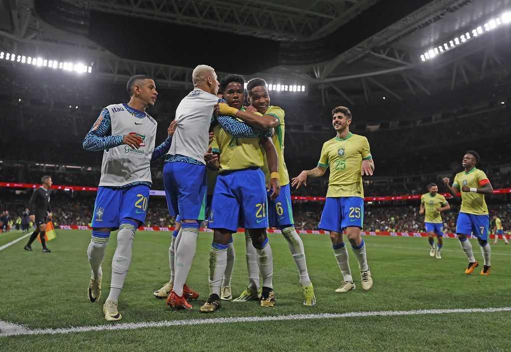 Após mais um gol pelo Brasil, Endrick arranca elogios da imprensa espanhola