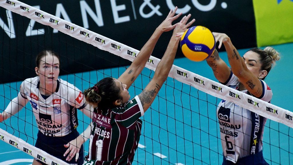 Gerdau Minas domina Fluminense e avança à semifinal da Superliga Feminina