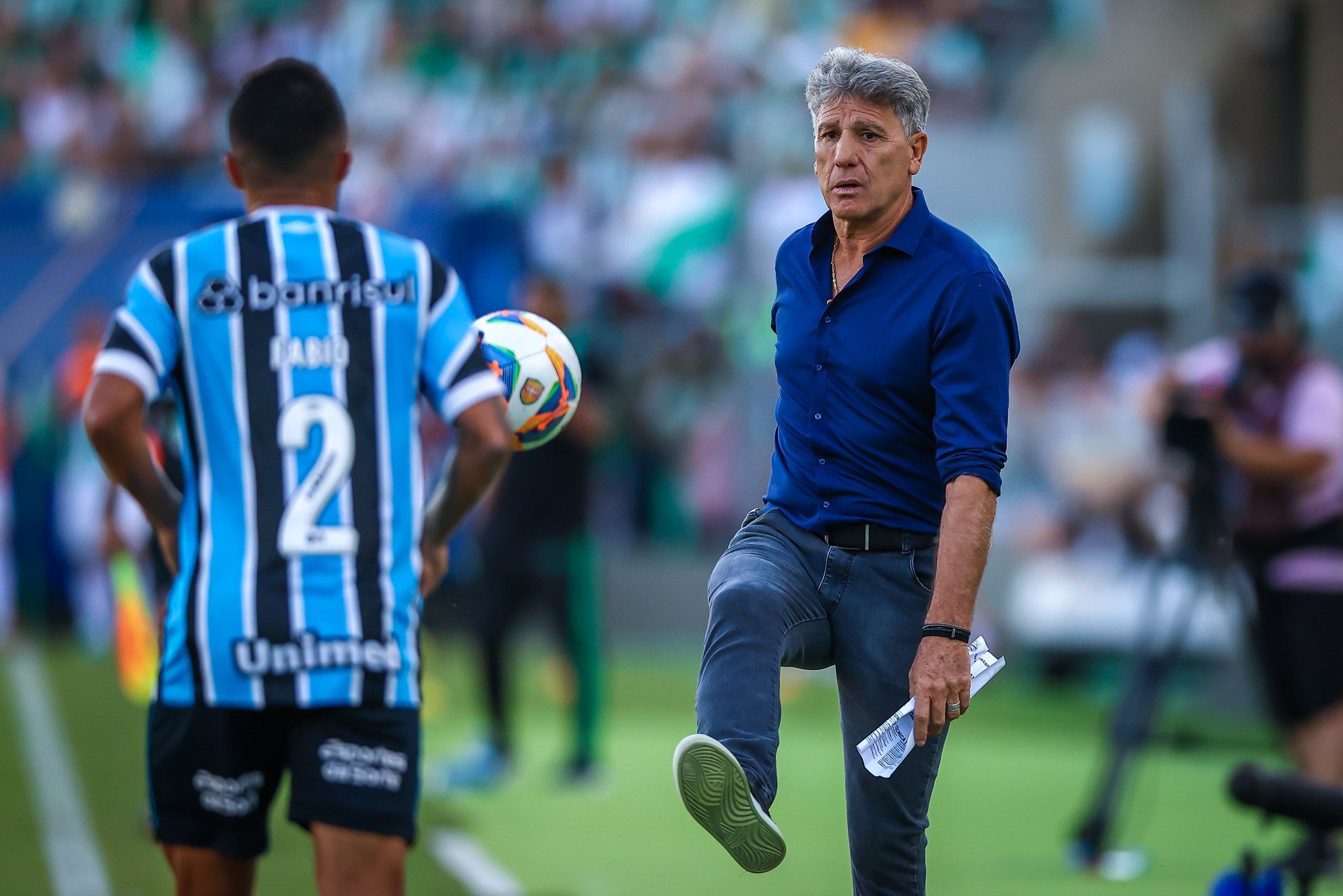 Renato reconhece atuação abaixo do esperado em empate do Grêmio com Juventude