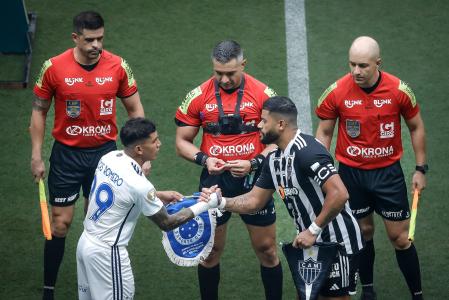 Felipe Fernandes de Lima apitou clássico entre Cruzeiro e Atlético em 2024