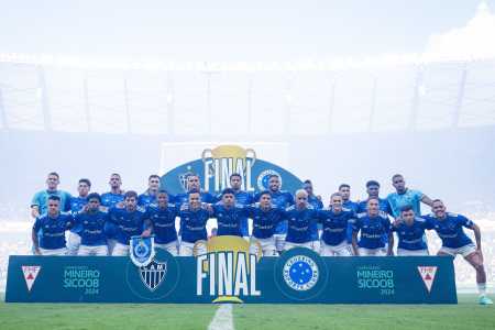 Fotos do Cruzeiro na finalíssima do Campeonato Mineiro