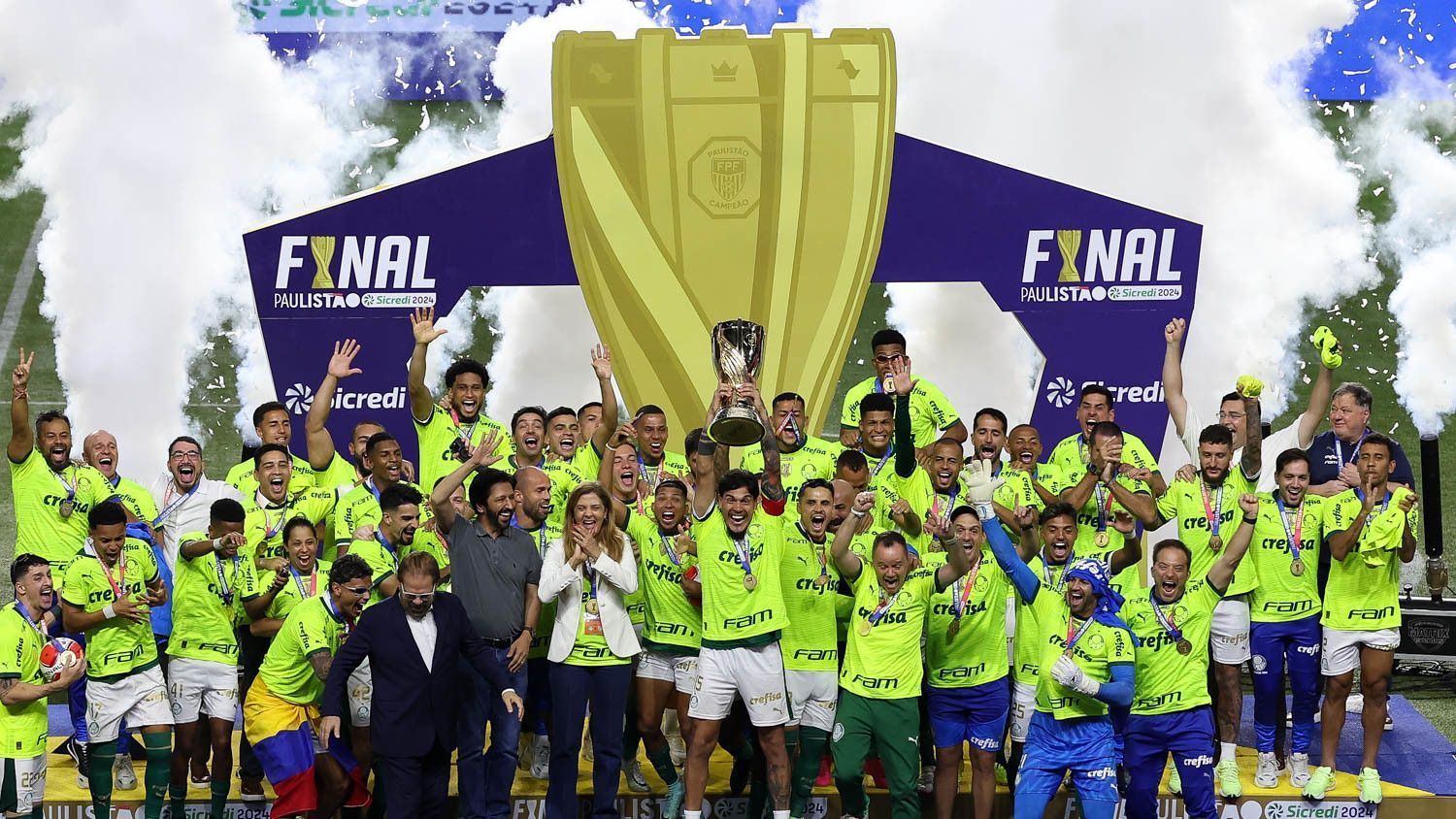 Palmeiras leva bolada com conquista do Campeonato Paulista