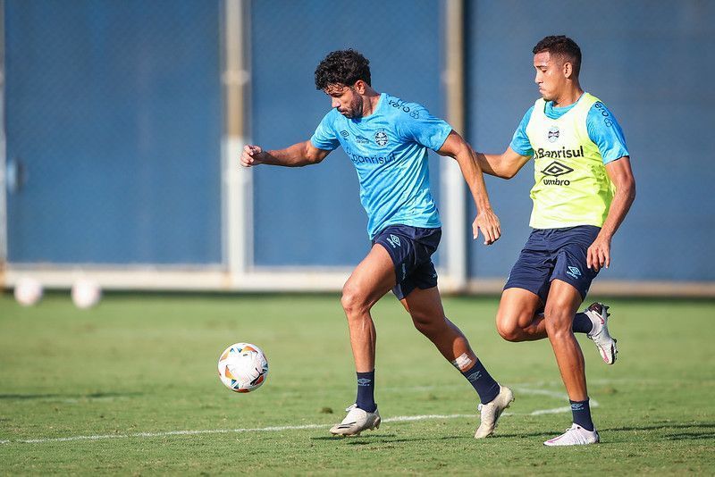 Grêmio faz preparação relâmpago para enfrentar o Huachipato na Libertadores