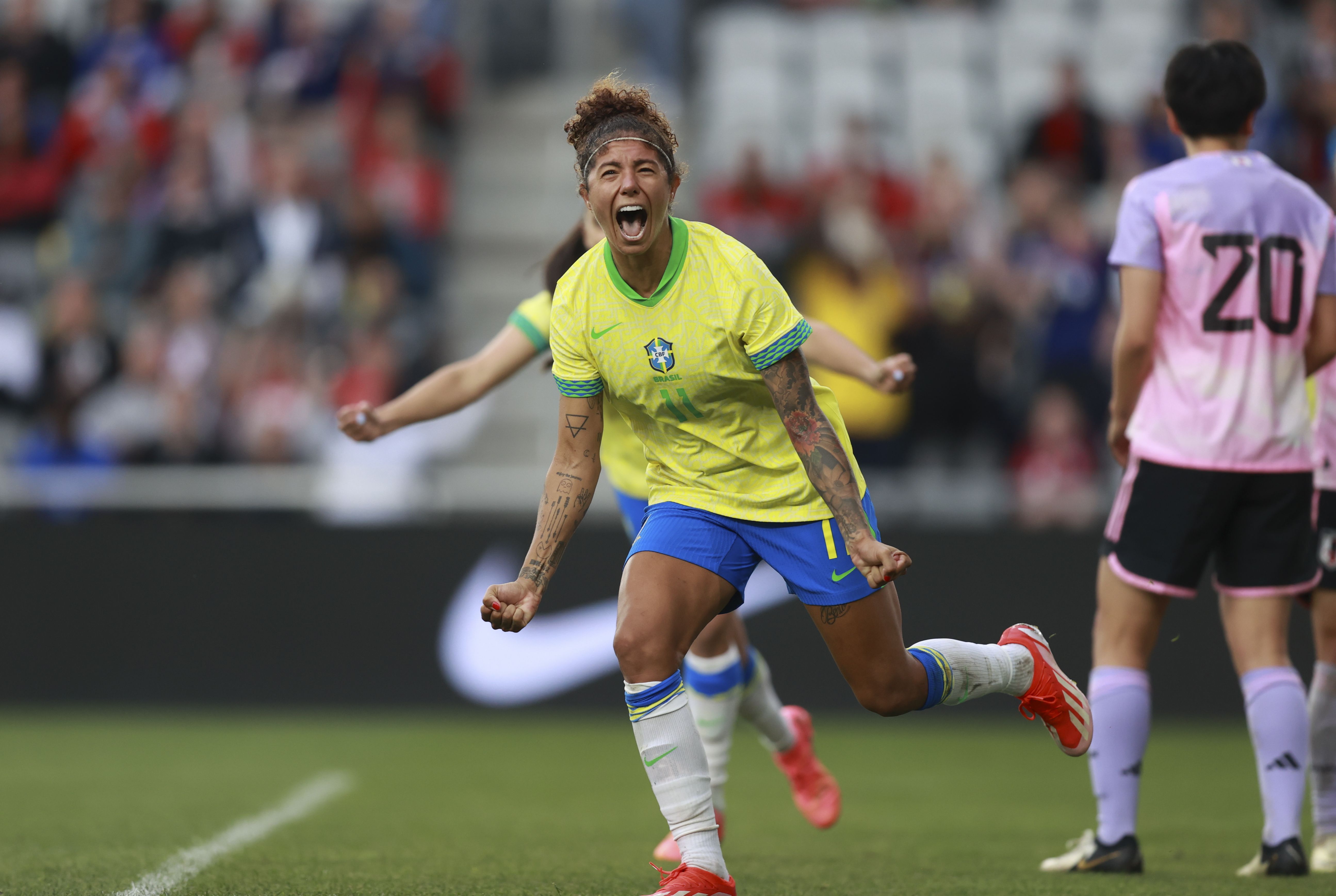 Nos pênaltis, Brasil vence Japão e fica com o terceiro lugar da SheBelieves Cup