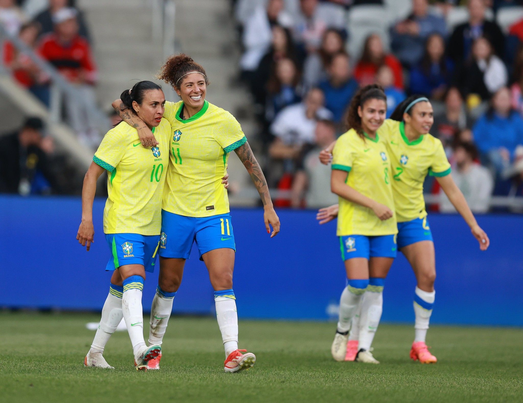CBF inicia venda de ingressos para amistosos da Seleção Brasileira Feminina