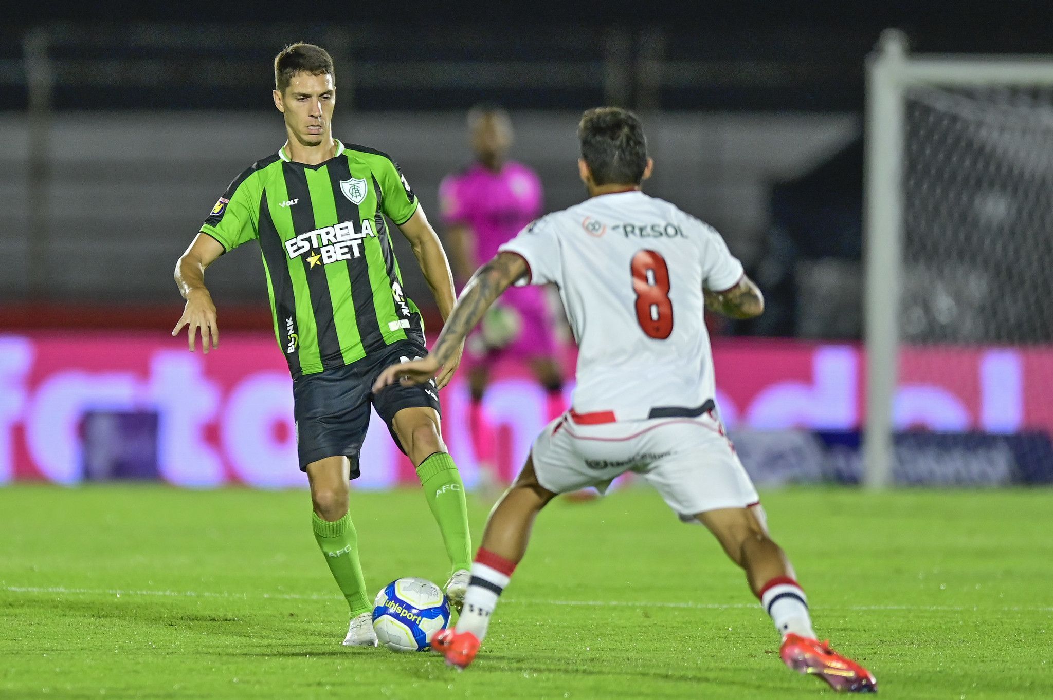 América leva gol no fim e empata com Botafogo-SP na estreia da Série B
