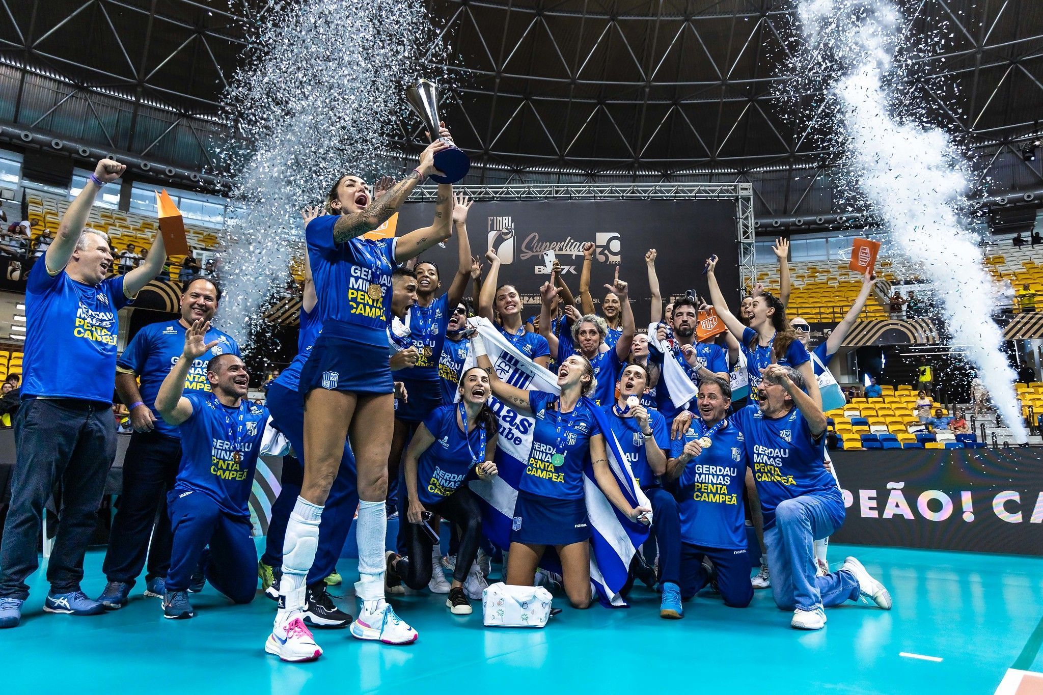 Gerdau Minas confirma primeira renovação para Superliga Feminina 2024/25