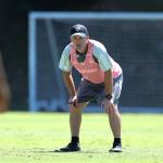 Treino do Atlético pós-clássico tranquiliza Milito para Libertadores
