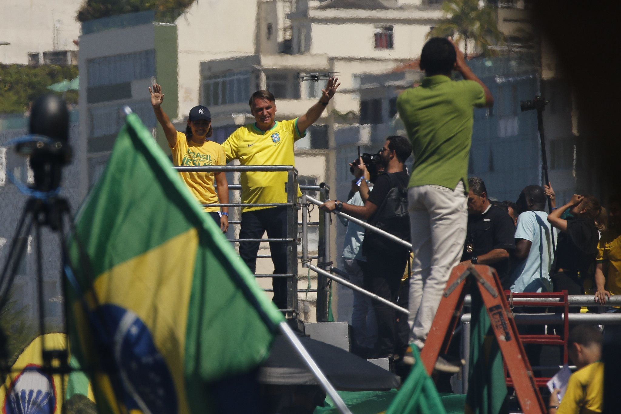 Bolsonaro espera 500 mil em protesto pró-anistia ao 8/1 em Copacabana