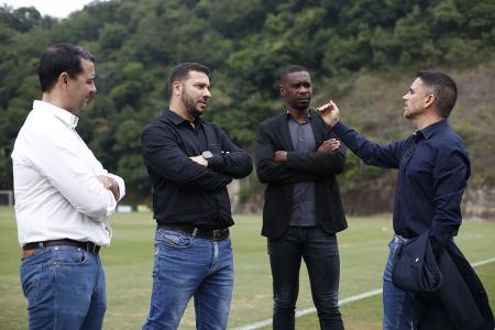 Rodrigo Caetano e Juan CT Botafogo