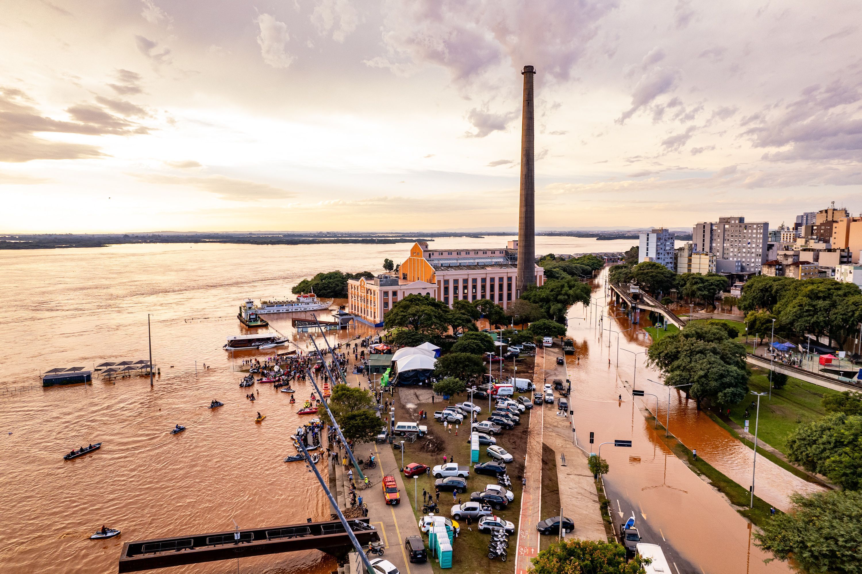 Chuvas no RS: Porto Alegre decreta racionamento de água nesta segunda (6)