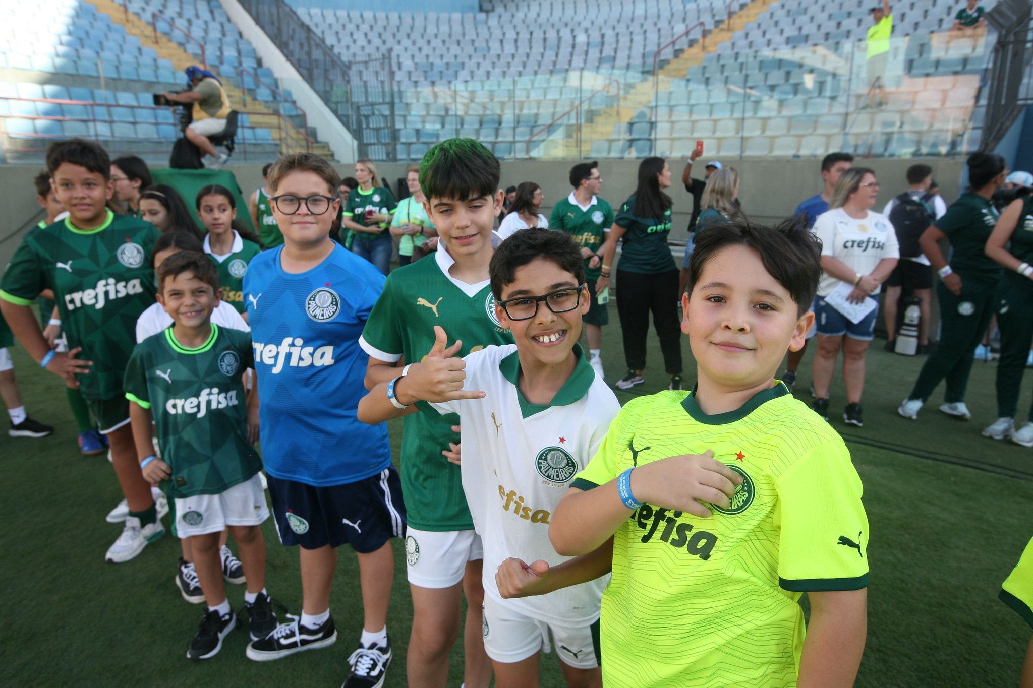 Palmeiras se aproxima do Corinthians em ranking de torcedores de 7 a 15 anos