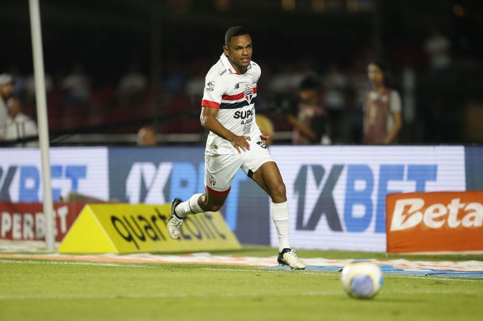 Juan, atacante do São Paulo, foi relacionado para os últimos cem jogos do Tricolor