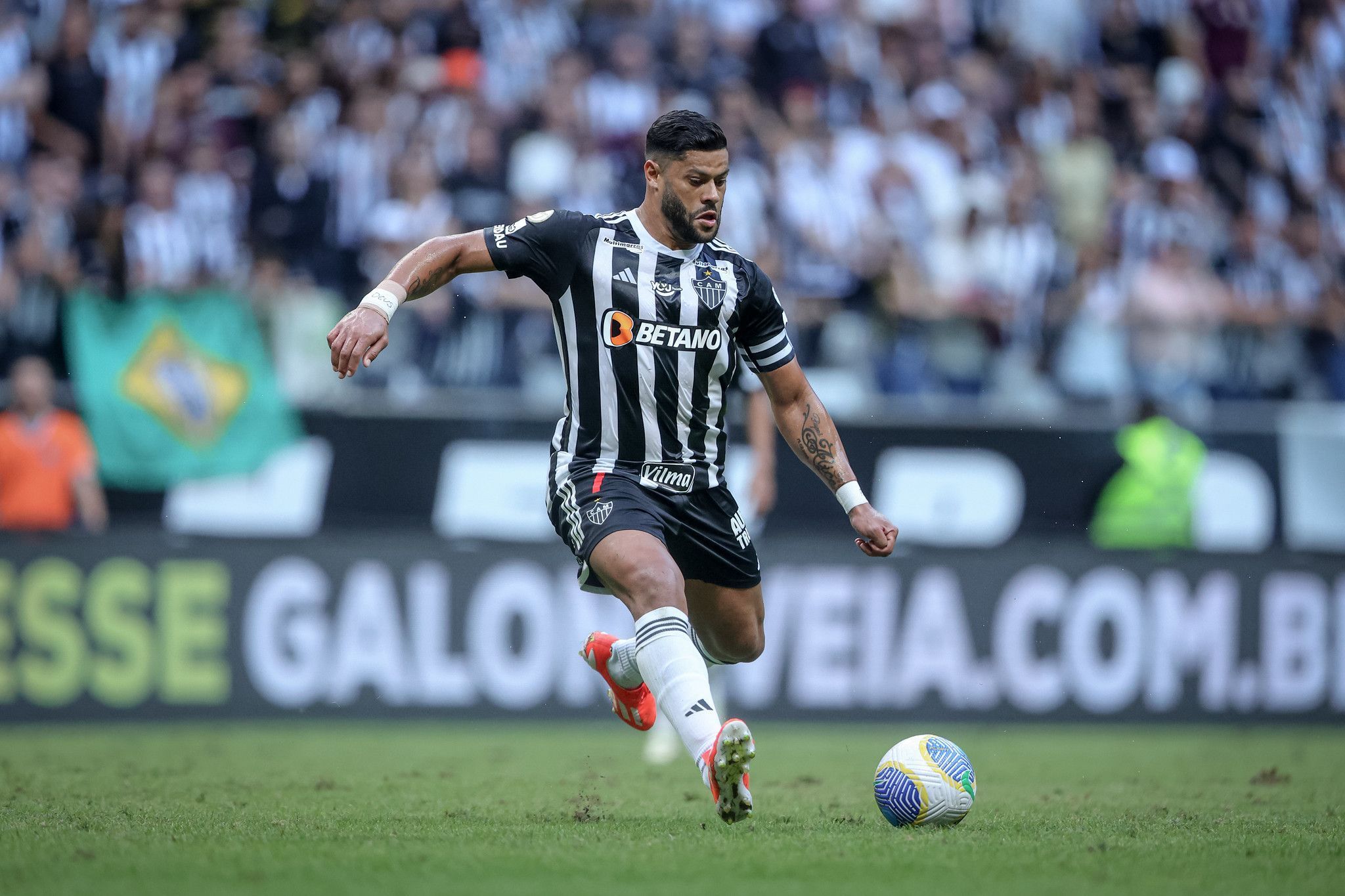Hulk, do Atlético, fala sobre possível lesão e faz apelo à arbitragem após empate