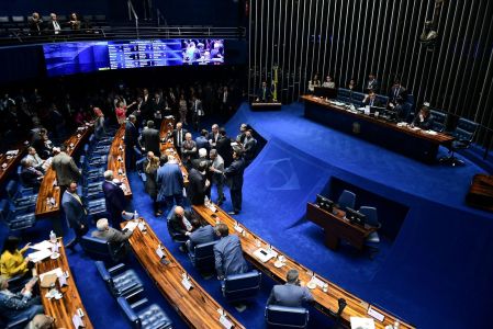 Os senadores Eduardo Girão e Cleitinho Azevedo