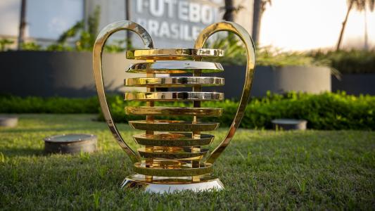 Taça da Copa do Nordeste na sede da Confederação Brasileira de Futebol