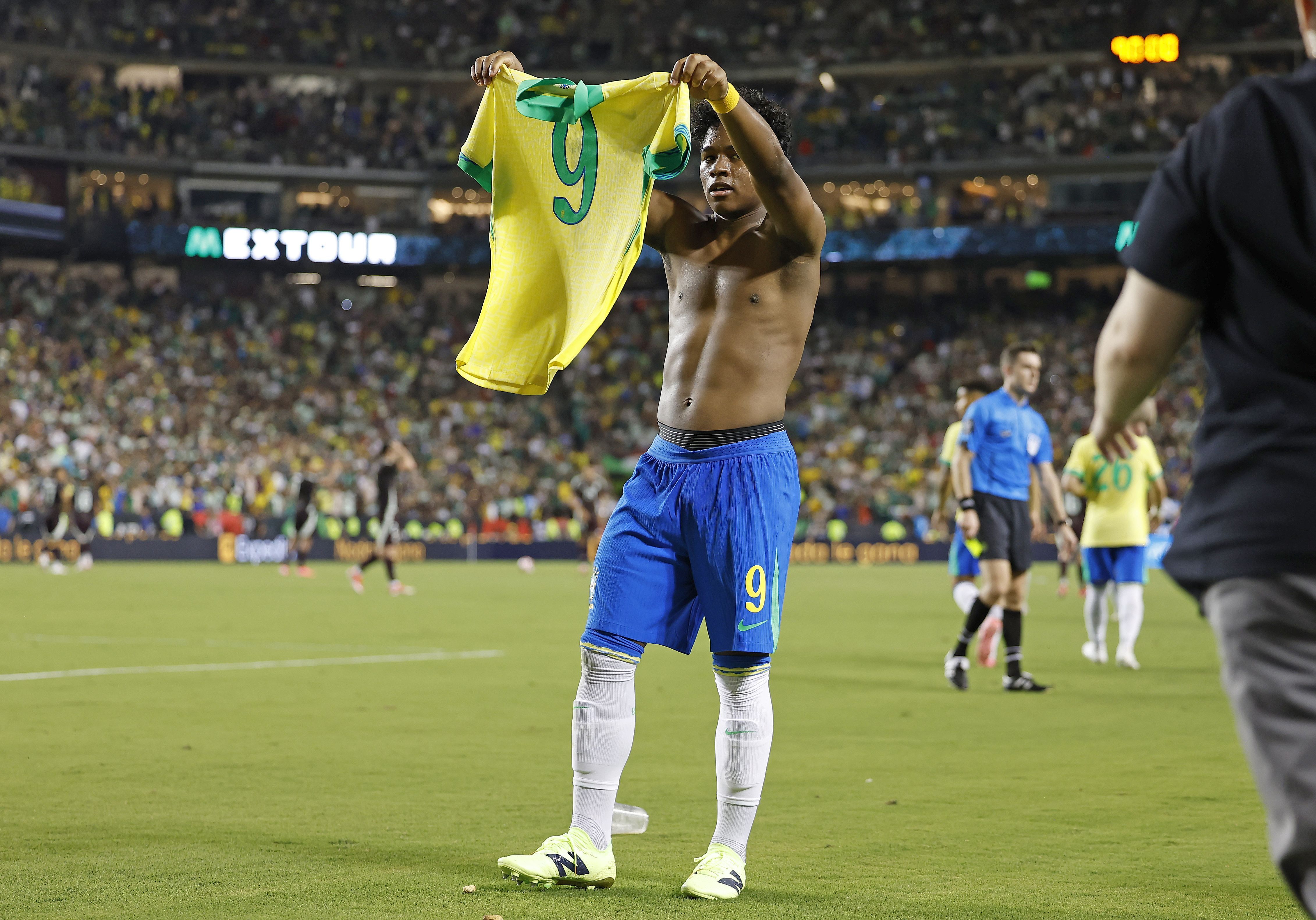 Três gols em três jogos: Endrick tem início fulminante na era Dorival na Seleção