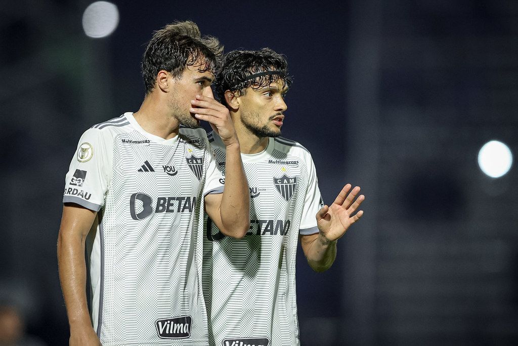 Como jogadores do Atlético reagiram à vitória sobre o Bragantino pelo Brasileiro