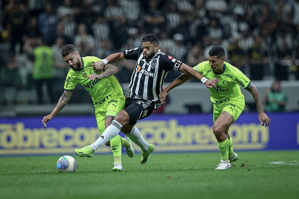 Hulk, do Atlético, desabafa após expulsão contra o Palmeiras