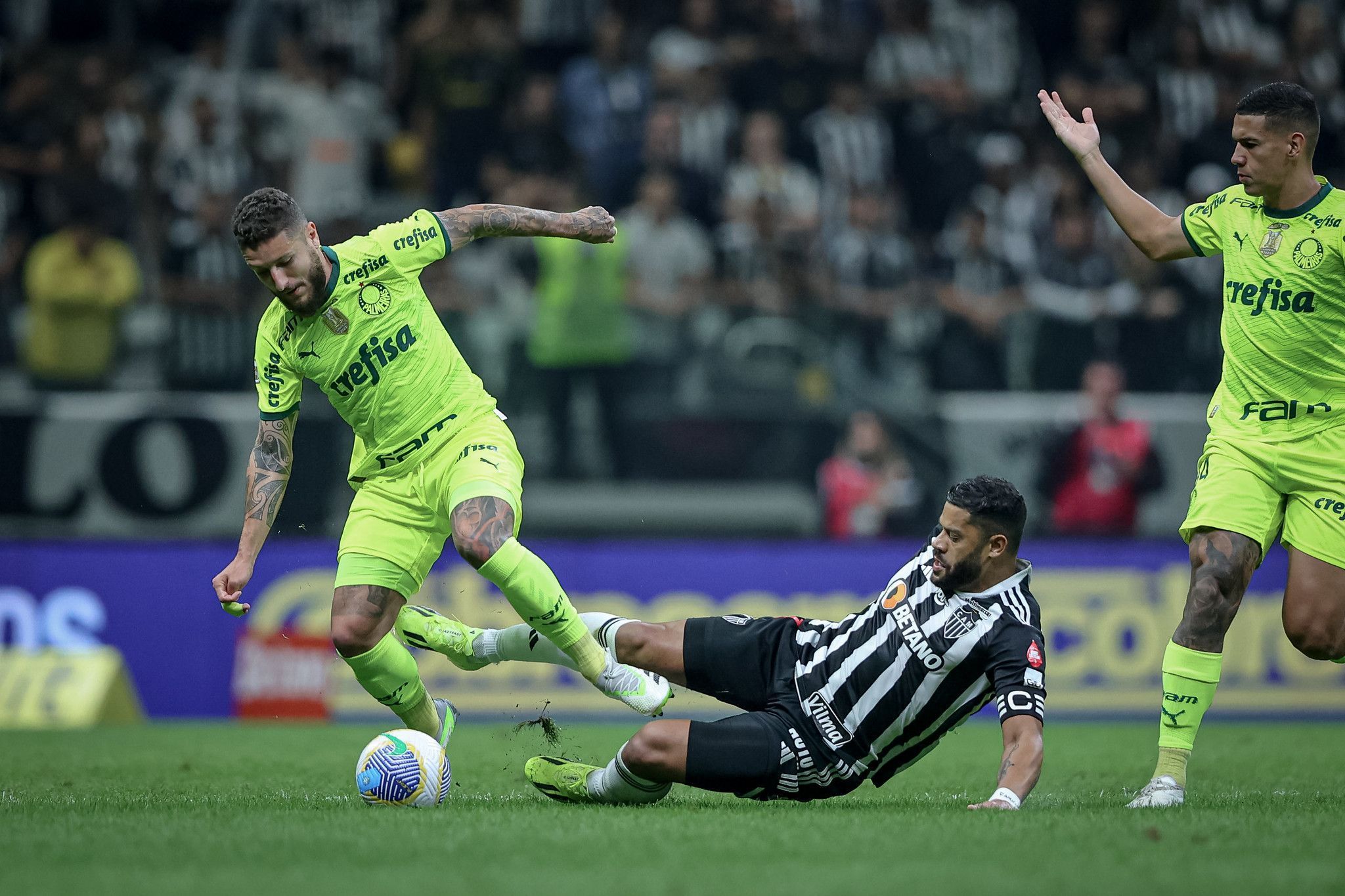 Rubens Menin critica árbitro por expulsão de Hulk, do Atlético: 'Motivo de revolta'