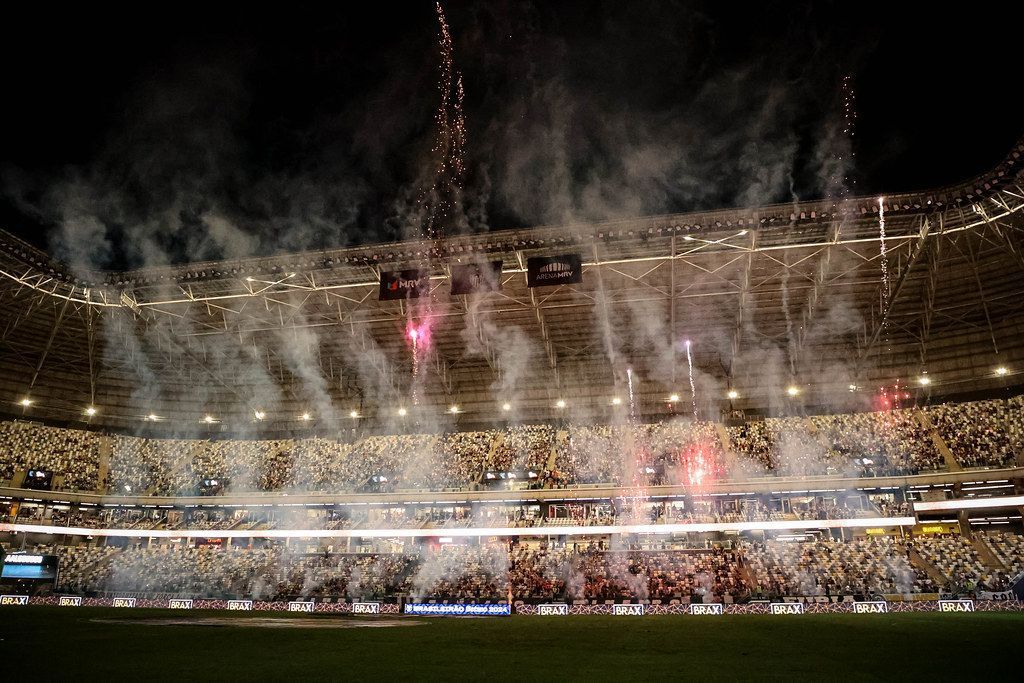 Em empate com o Fortaleza, Atlético registra pior público da Arena MRV