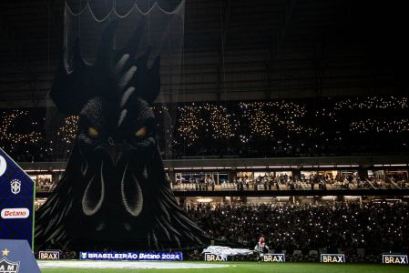 Show de Luzes da Arena MRV, estádio do Atlético
