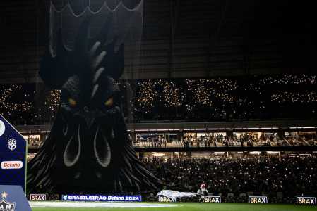 Show de Luzes da Arena MRV, estádio do Atlético