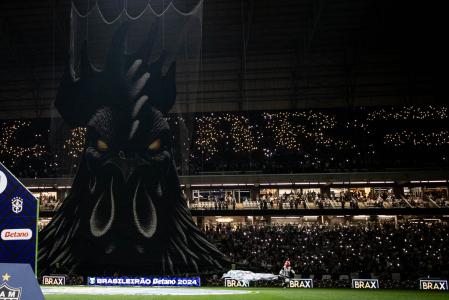 Show de Luzes da Arena MRV, estádio do Atlético